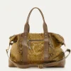 Cheap Claris Virot Roger Travel Bag L Kaki Python