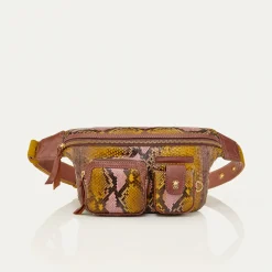 Flash Sale Claris Virot Romeo Bag Stone Hand Painted Python