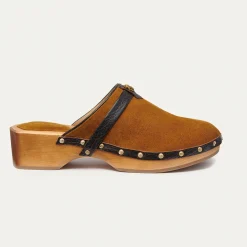 Online Claris Virot Sabots Arlette Tora Suede And Leather