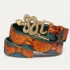 Online Claris Virot Snake Belt Kingfisher Python