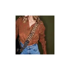 Best Sale Claris Virot Strap Tora Tiger Leather