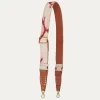 Fashion Claris Virot Strap Red Dragon Timor Fabric