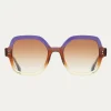 Sale Claris Virot Sunglasses Lava Java