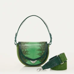 Store Claris Virot Victoria Bag Green Yuzu Lizard