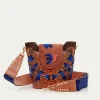 Clearance Claris Virot Zak Bag Moka Python