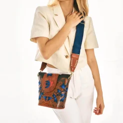 Clearance Claris Virot Zak Bag Moka Python